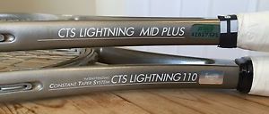 Lot of two (2) CTS PRINCE LIGHTNING MIDPLUS & 110 -Excellent/Near Mint-Capriati