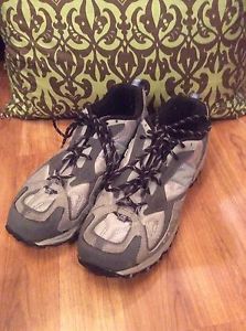 Ladies NEW BALANCE Cross Training Tennis Shoes Gray & Blue Sz 10/41.5, Fast Ship