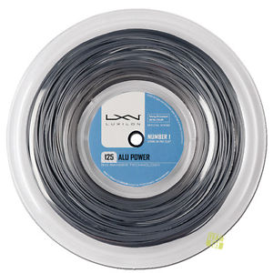 Luxilon Cuerdas de tenis Big Banger ALU POWER 125 220m 16L 220m Rollo plata