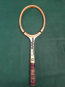 Vintage DONNAY Set Wooden Racquet, Plastic On Handle, Never Strung