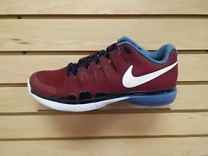 Nike Zoom Vapor 9.5 Tour Men's Tennis Shoes - New - Size 10.5 - Red/Navy