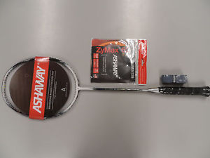 Ashaway Viper XT-1200 Badminton Racket FREE Grip + Zymax String