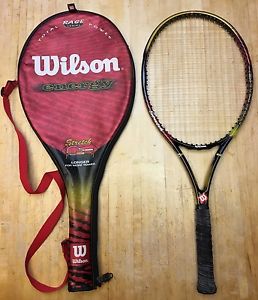 Wilson Energy Stretch Super Oversize Tennis Racquet 4 3/8 (WITH Case)