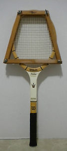 Wilson Jack Kramer Autograph Professional Select Wood Tennis Racquet - VG/EXC.