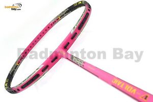 Flex Power Voltaic Pink (Compact Frame)  Badminton Racket Free Stringing PU Grip