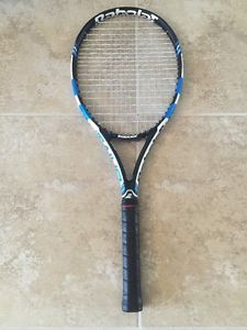 Babolat Pure Drive + Plus 2015 tennis racquet - 4 1/4 grip 2 - Strung