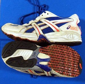RETRO ASICS GEL TN610 RUNNING SHOES LATE 1980'S USED SIZE 8 1/2