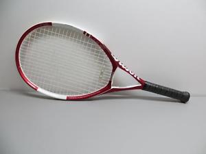 Wilson N Code N 5 Oversize Tennis Racquet  Racket Used 4 3/8 Strung