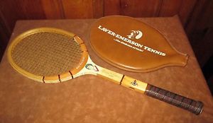 VINTAGE DUNLOP TENNIS RACQUET - MARTY RIESSEN MODEL