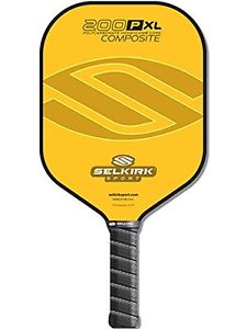 Selkirk Sport 200P Polymer Honeycomb Core Composite Pickleball Paddle Yellow, L