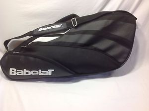 Babolat heavy duty 3 racquet tennis carry bag racket black