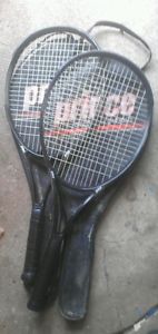 Prince CTS Storm OS Tennis Racquet with bags Lot of Two