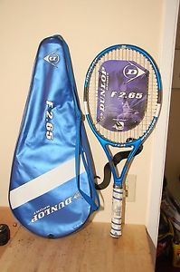 Dunlop F 2.65 Tennis Racket 4 3/8 100 sq in 16x19 Graphite w/ Foamtech F Series