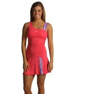 NIKE Break Point tennis dress mint size S look like a pro PINK