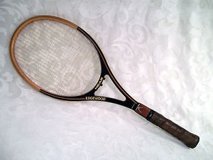Vtg HEAD EDGEWOOD Graphite Open Throat Wooden Tennis Racket 26.75