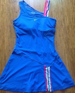 NIKE Break Point tennis dress mint size S look like a pro BLUE