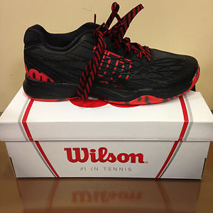 Wilson Kaos Tennis shoe. Brand New Size 11 Wilson shoes Black and Red. NEW!!!