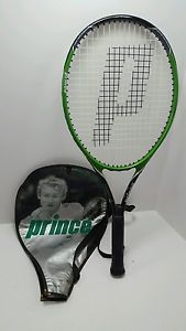 pre-owned Prince Beast 26 racquet oversize head tennis + cover