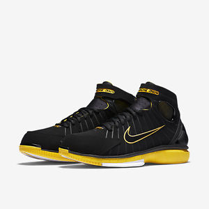 NIKE AIR ZOOM HUARACHE 2K4 MEN SIZES 6-15 BLACK/VARSITY MAIZE/WHITE SUPER CLEAN!