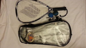Ektelon Racquetball racquet 1100 oversize 105 RM29B super SM w case, protective