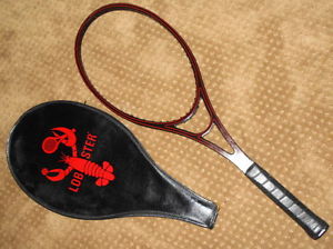 Vintage LOBSTER Graphite Tennis Racquet 4 3/8" L3 Grip Serial # 483 SUPER NICE!