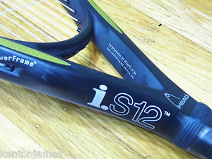 NEW STRINGS Head Intelligence i.S12 Oversize 115 Racquet 4 5/8 Racket S12 iS12