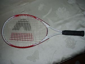 DONNAY X-P JR 23 TENNIS RAQUET WEIGHT 8OZ. LENGTH 23" FACE IS 13 3/4" X 9 5/8"