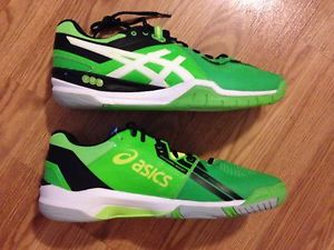 ASICS-Gel-Blast-6-Running-Shoes-Neon-Green Black-E413Y-7001 US Mens size 12