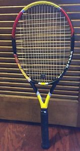 WILSON Multi-Color 5.1 Pro Staff Surge X 4 1/2" Grip Tennis Racket