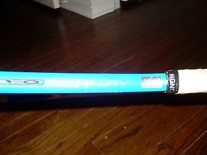 WILSON N CODE N FURY 100 SQ IN TENNIS RACQUET RARE 4" GRIP