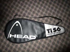 Head Ti.S6 XtraLong  Titanium Tennis Racquet w/ Head Titanium Tennis Cover