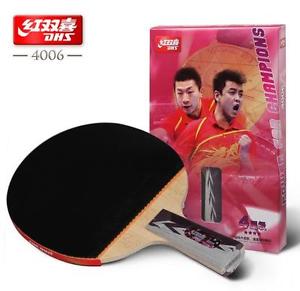 DHS 4-Star Table Tennis Racket PING PONG Paddle 4002 Shake-Hand FL Long Handle