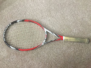 wilson steam 105s tennis racquet