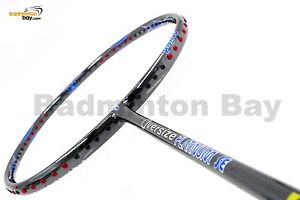 Prince Oversize Chrome Platinum SE Blue 3U Badminton Racket Stringing + PU Grip