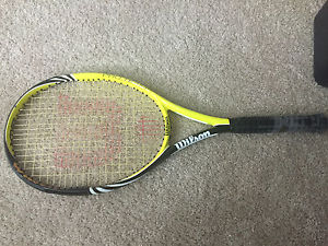 wilson blx pro team fx tennis racquet