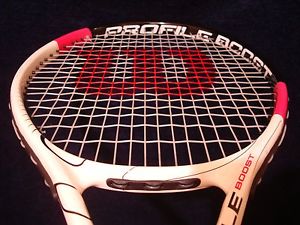 Wilson Profile Boost Tennis Tacquet 110 Head 4 1/4 Grip! NICE!