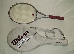 WILSON 4 1/2 PROFILE MODULUS GRAPHITE 110 TENNIS RACQUET W/ FAIRWAY GRIP + CASE