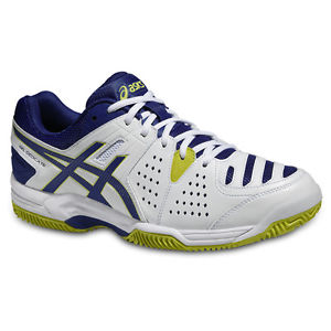 Asics Zapatillas De Tenis De Hombres Gel-dedicar 4 Clay blanco/azul