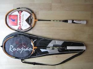 Calidad Suprema Alta resistencia Forro Raqueta De Bádminton con Durable Bag