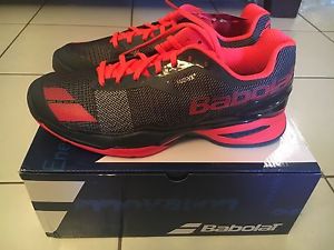 BRAND NEW Men's Babolat Tennis Shoes Grey/Red - 8.5