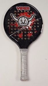 Viking Viper Paddle 13.1 Ounces Platform Tennis Paddle 4 1/4 Used Free USA Ship