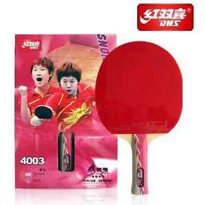 DHS 4 Star Table Tennis Racket 4003 Shake-Hand FL Long Handle PING PONG Paddle