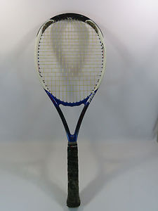 Prince TT Cloud Tennis Racquet Titanium Carbon Braid Blue Black White