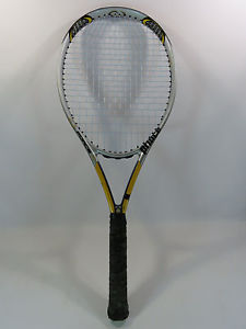 Prince Force 3 Ti Longbody Oversize Tennis Raquet Black Silver Yellow