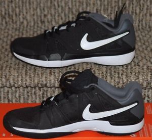 Nike Men's Air Vapor Advantage Black/White/Dark Grey 599359-001 Men's sz 10 M121