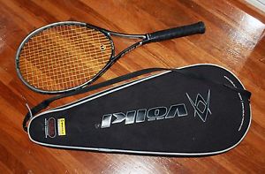 Prince EXO3 Black Team TX236B-100 100 sq in head 27 inch Tennis Racquet and Case
