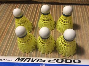 free shipping ! Yonex Mavis 2000 Nylon Badminton Shuttlecocks(6pcs)