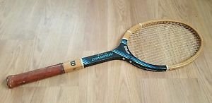 Vtg Wilson Chris Evert Champion Tennis Racquet/Racket Wall Decor/Pre-Owned