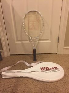 Wilson Graphite Comp 110 Tennis Racquet with Case (4 5/8")