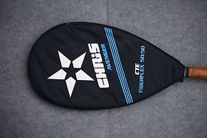 CHRIS CTE DESIGNED AVENGER FIBERFLEX TENNIS RACKET -PATENT PENDING MODEL #006553